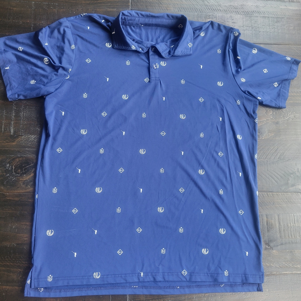 Men's Blue Polo Shirt